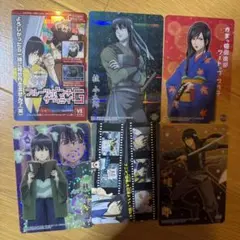 銀魂　桂木小太郎　カード 6枚