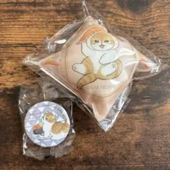 くら寿司　モフサンド　クッションチャーム　缶バッジ
