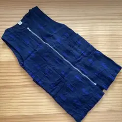 après les cours アプレ レ クール　黒ネイビージャンバースカート