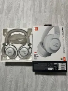 JBL LIVE 770NC ワイヤレスヘッドホン ホワイト