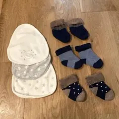 スタイ よだれかけ 靴下 まとめ売り 新生児サイズ