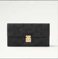 Louis Vuitton 長財布 ブラック グレー