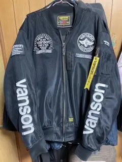 VANSON VSE25102W BK/IV Lサイズ MA-1 ジャケット - メルカリ