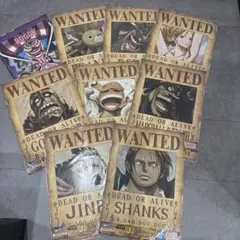 【未開封】一番くじ ワンピース J賞 手配書 GIANTポスター 全9種 コンプのサムネイル