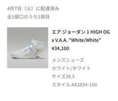 Nike Air Jordan 1 Retro High OG "Alaska"のサムネイル