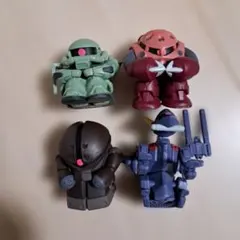 まちぼうけ 機動戦士ガンダムの場合 2 全4種 コンプセット