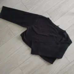 H&M 長袖カットソー ブラック 134/140