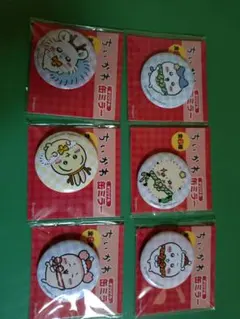 ちいかわ缶ミラー 6個セット