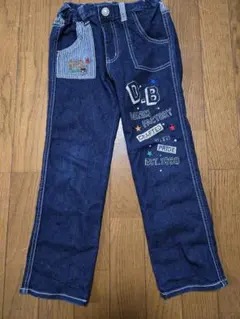 ミキハウス　ダブルビー　デニム　パンツ　120