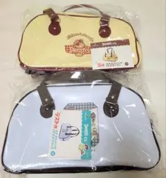 ドキドキくじ　デニーズ　ラスト賞&S賞エナメルバッグ 2点セット