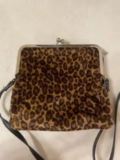 ヒョウ柄 ショルダーバッグ