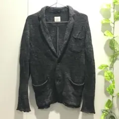 【URBAN RESEARCH】カーディガン ジャケット風 ウール混 Mのサムネイル