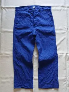 1970's フランス製 フレンチワークパンツ 100％コットン ヴィンテージのサムネイル