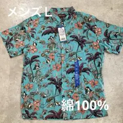 【新品未使用】　COOKE STREET Hawaiianアロハシャツ　Lのサムネイル