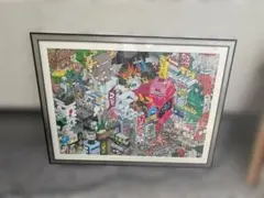 【即完売希少】万博 ミャクミャク木版画「OSAKA」 工芸品【会場100枚限定】 即完売希少】万博 ミャクミャク木版画「OSAKA」 工芸品【会場100枚限定