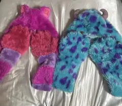 チェシャ猫マフラーキャップ　サリーマフラーキャップ　ディズニー