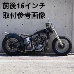16×3.00　ホイール　リム　クローム　ハーレー　ショベル　ナックル　パンのサムネイル