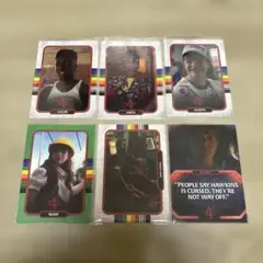 topps stranger things ルーカス エリカ ダスティン