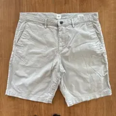 GAP ライトグレー ショートパンツ サイズ34