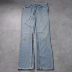 リーバイス517 W34 フレア 古着 66 青 70s USA製 18842