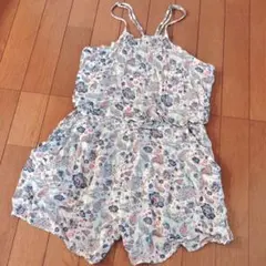 オールインワン　キャミソール ショートパンツ　白　花柄　ペイズリー柄　H&Mのサムネイル