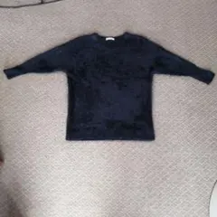 Vネックセーター(起毛)