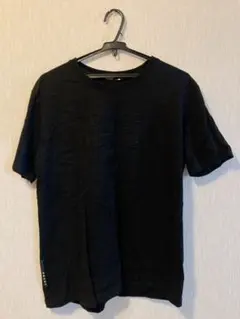 タイムセール　PRADA 黒 ブラック Tシャツ 半袖 プラダ　立体文字のサムネイル