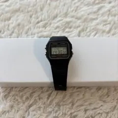 CASIO F-91W デジタル腕時計 ブラック レディース