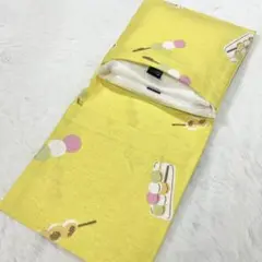 サニタリーケース 三色団子 みたらし団子 あんこ 黄色 イエロー S8737