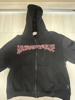 VALLAD STAR DAMAGED ZIP UP HOODIE - メルカリ