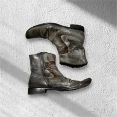 90s diesel archive leather western bootsのサムネイル