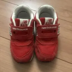 16.0 new balance 996 赤 ニューバランス　スニーカー　キッズ