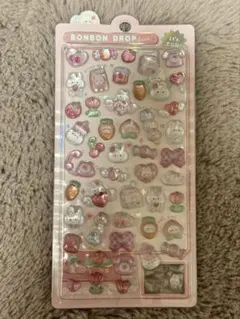 【 正規品 】 ボンボンドロップシール ももいろボンボン