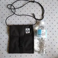 CHUMS ブラック サコッシュ スプルースポケット CH60-2899