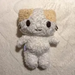 希少】 マシュマロみたいなふわふわにゃんこ ぬいぐるみ マフラー