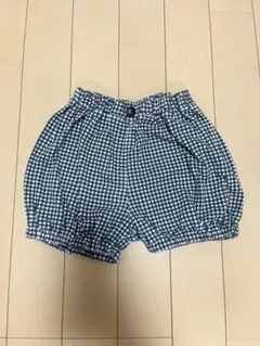 UNIQLO AIRism チェック　かぼちゃパンツ　90