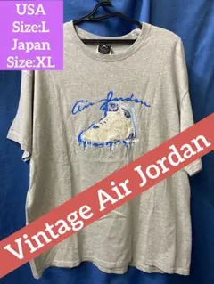 【レア必見】Nike Air Jordan 7 ヴィンテージTシャツ　グレー