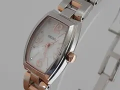 超美品【稼働品・訳あり】SEIKO Lukia ルキア ソーラー V111