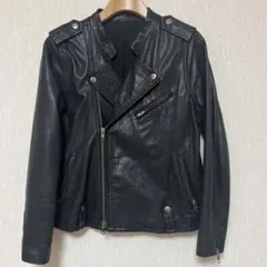 ジャーナルスタンダード　黒 レザー ライダースジャケット