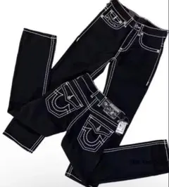 TRUE RELIGIONブラックデニム