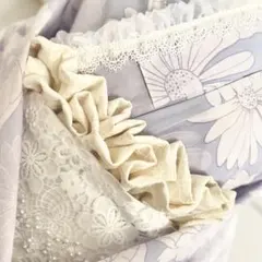 黒帯揚げフリル　和柄お花可愛い成人式振袖　卒業式袴　浴衣着物　帯飾り　七五三