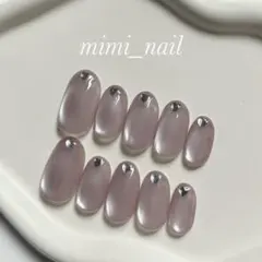 マグネット ハート ネイルチップ