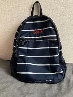 Coleman リュック ネイビーボーダー