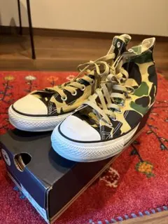 CONVERSE ALL STAR カモフラージュスニーカーbillys - メルカリ
