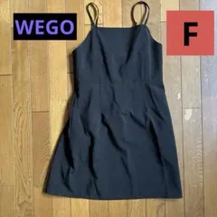 WEGO キャミワンピース ブラック F