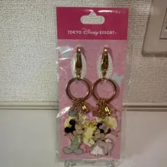 ミッキー&ミニー　ペアキーチェーン