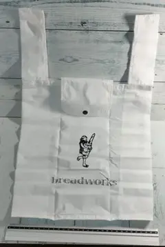 未使用 breadworks ブレッドワークス ナイロンエコバッグ 1点
