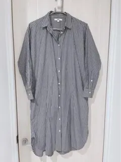 ユニクロ　シャツワンピース