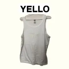 YELLO タンクトップ ホワイト ノベルティのサムネイル