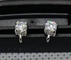 NOUE ピアス ダイヤモンド K18YG 左耳用 - メルカリ
